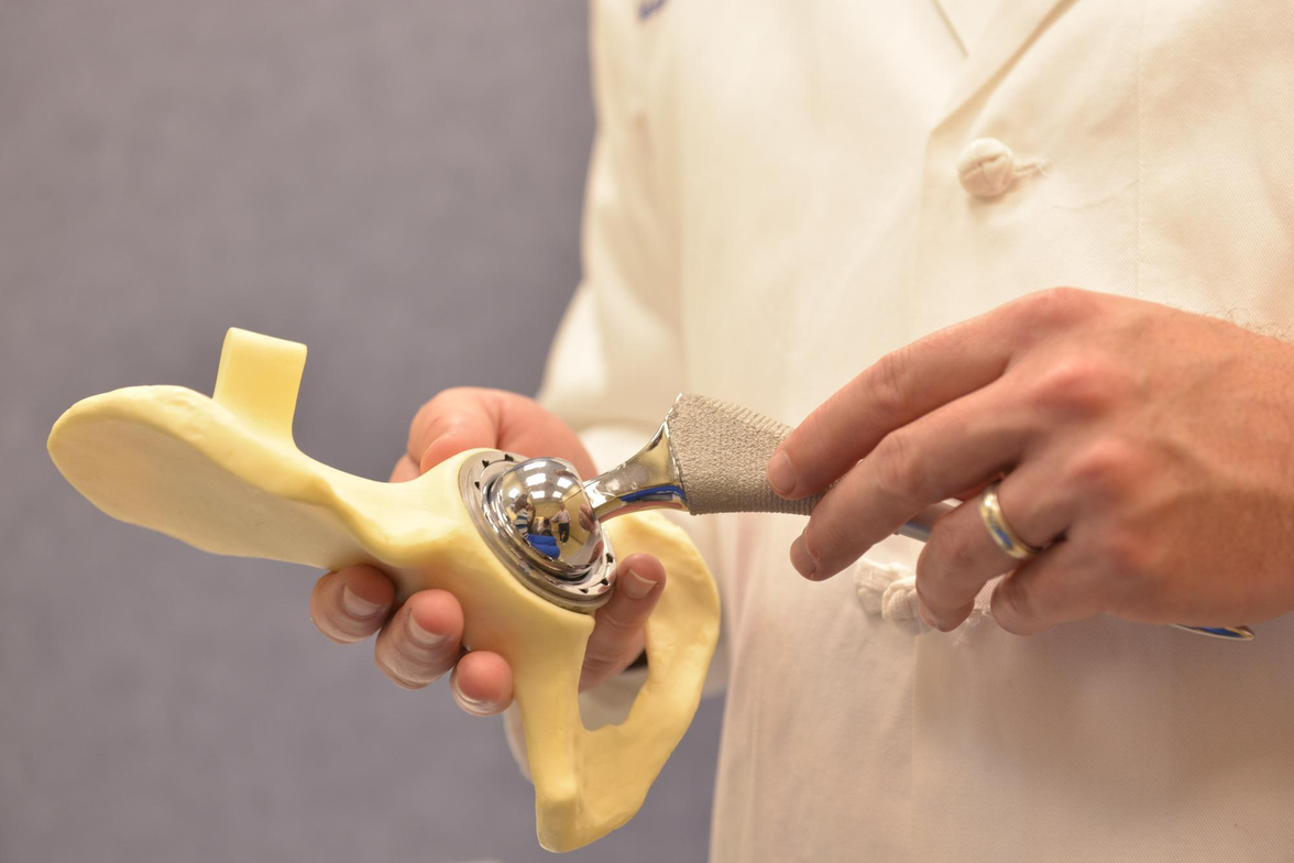 Hungerford_Holding_Hip_Prosthetic_Closeup_OJR_2013_6671.JPG