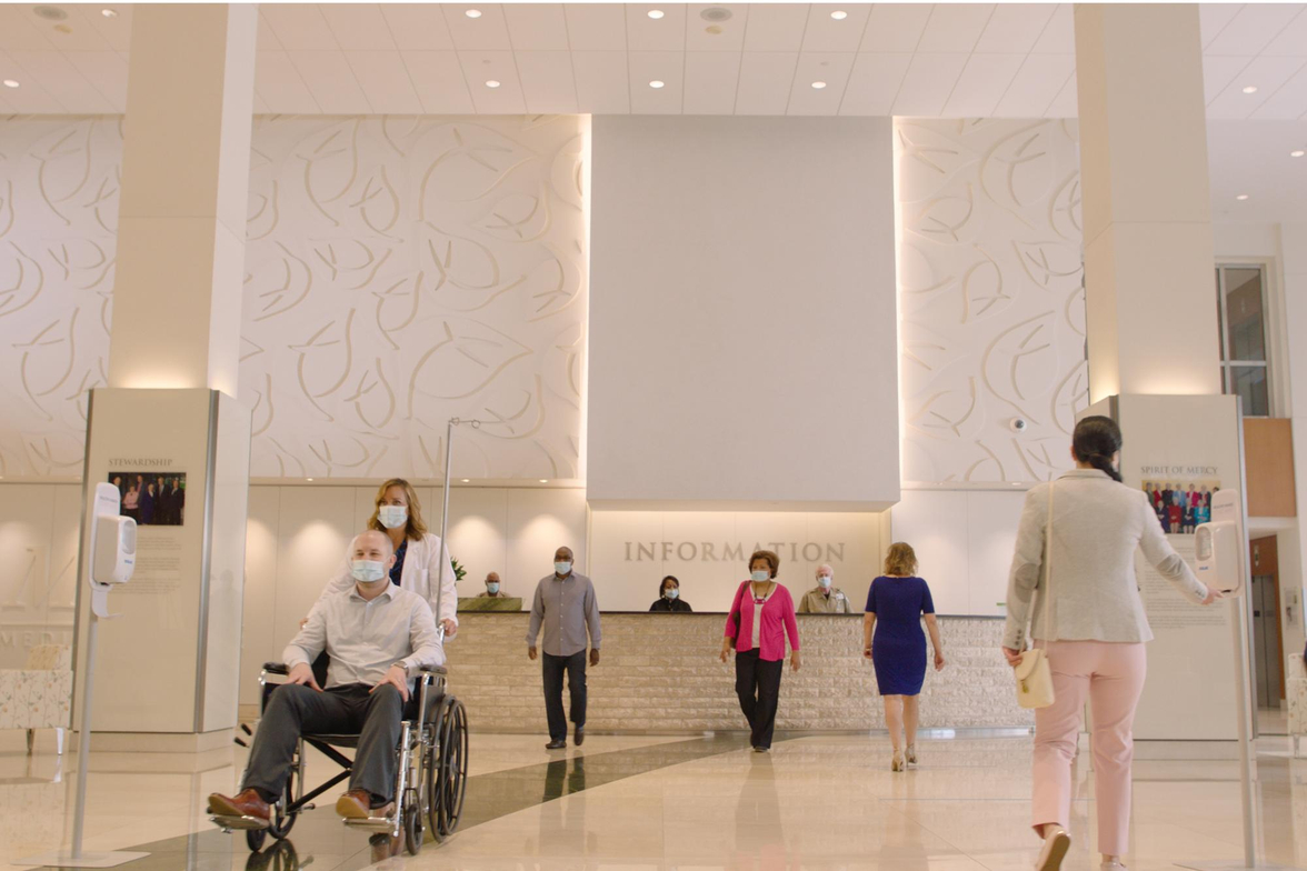 Bunting Lobby COVID.jpg